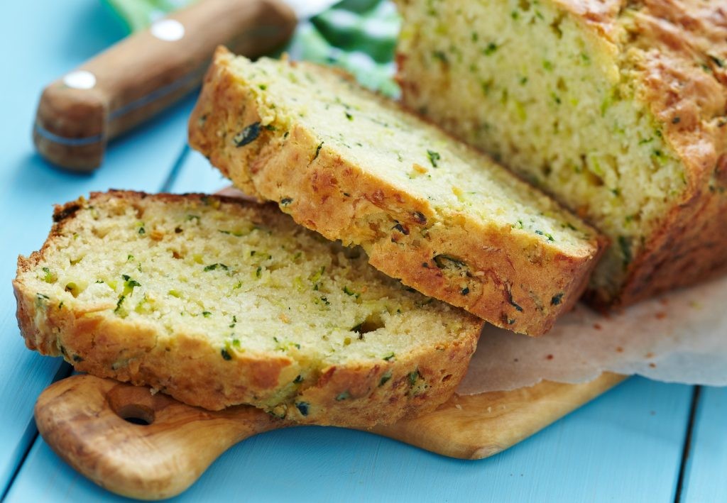 Pain de courgettes au parmesan