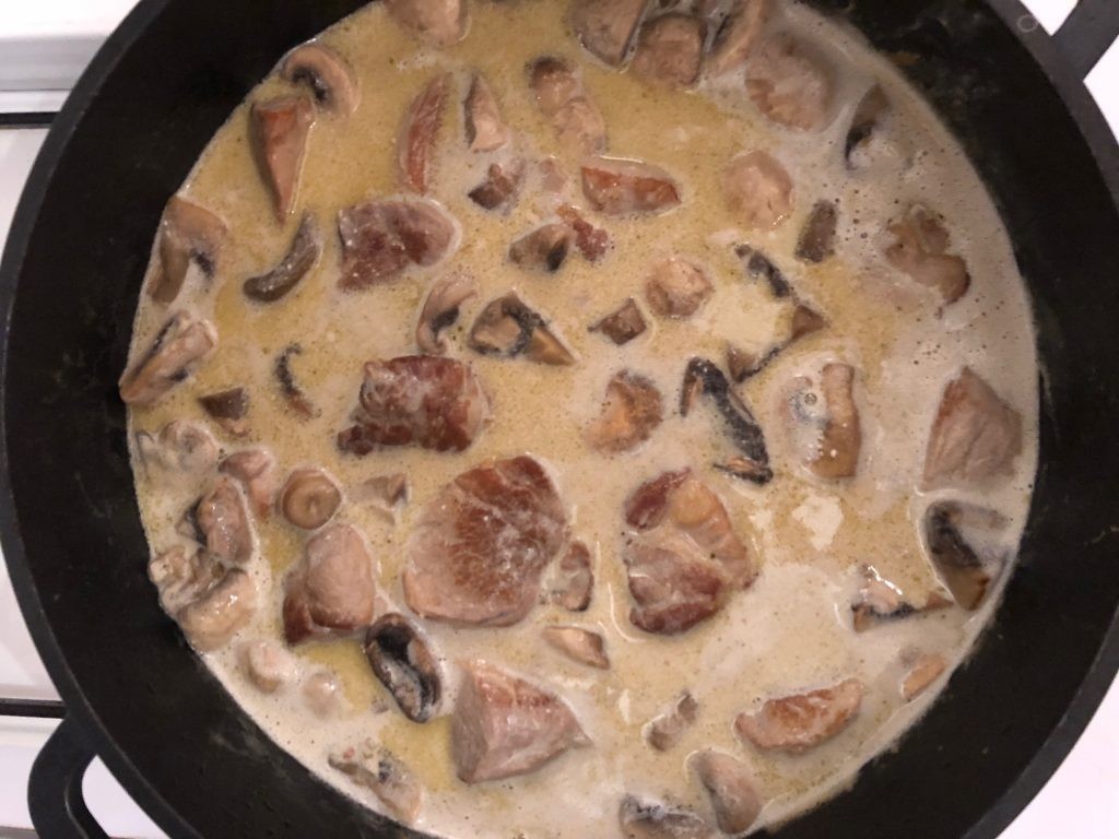 Filet mignon de porc à la moutarde
