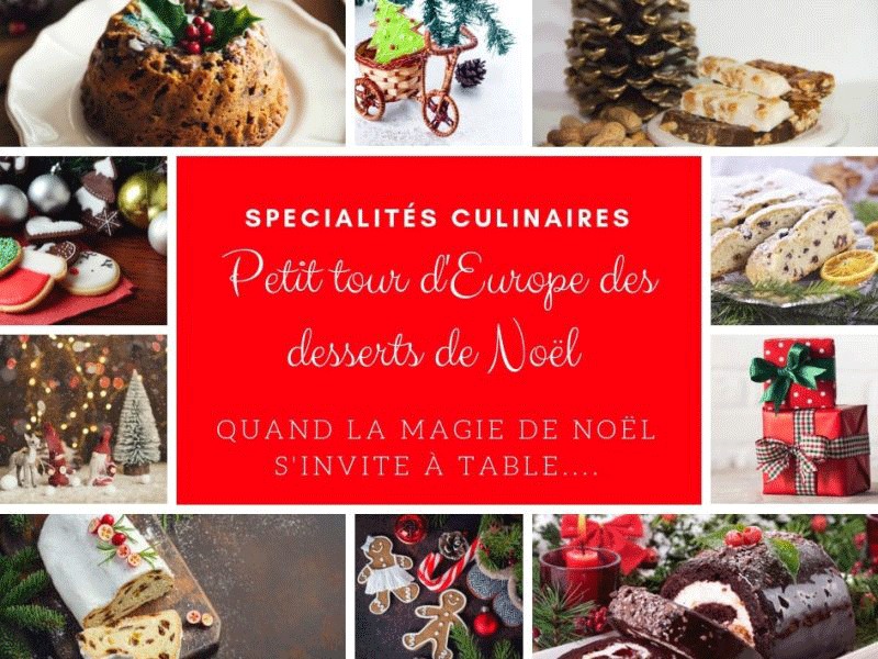Tour d'Europe des desserts de Noël
