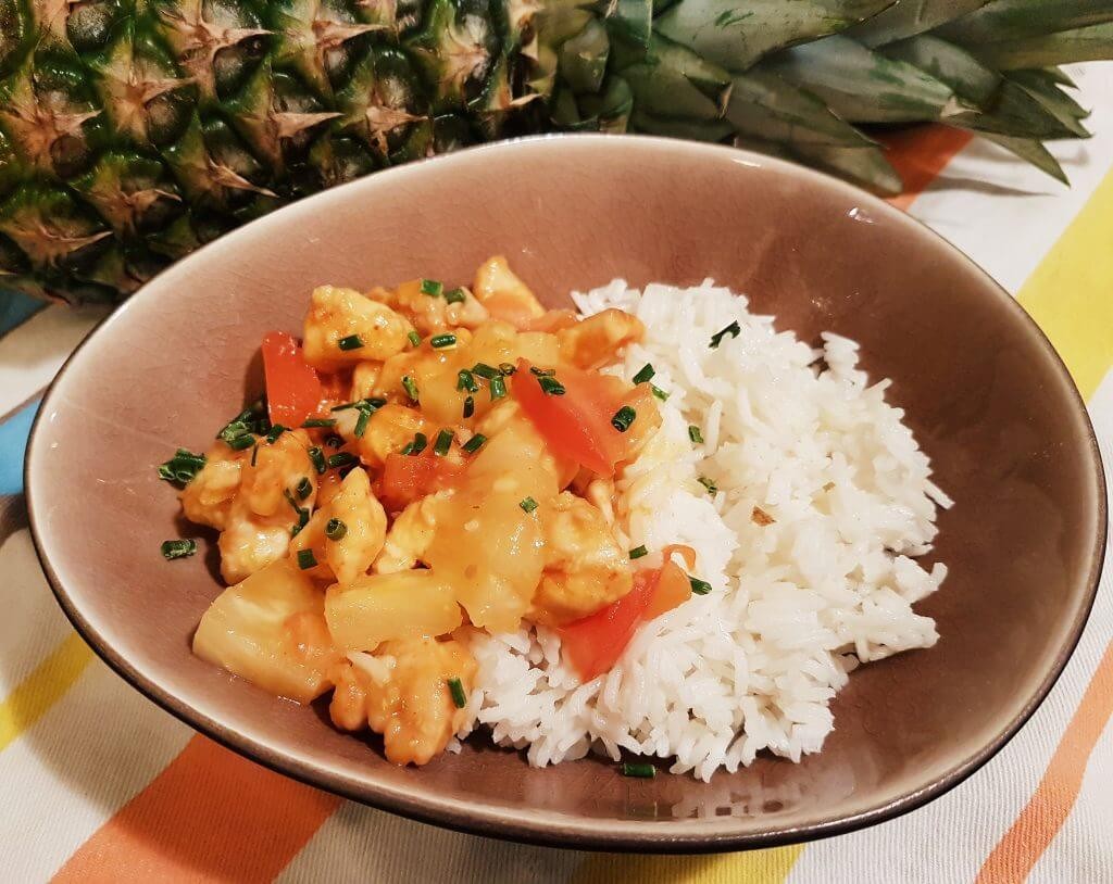 Dinde à l'ananas