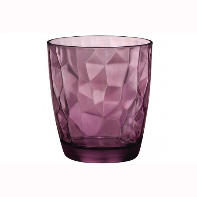 Gobelet forme basse 30cl mauve - lot de 6