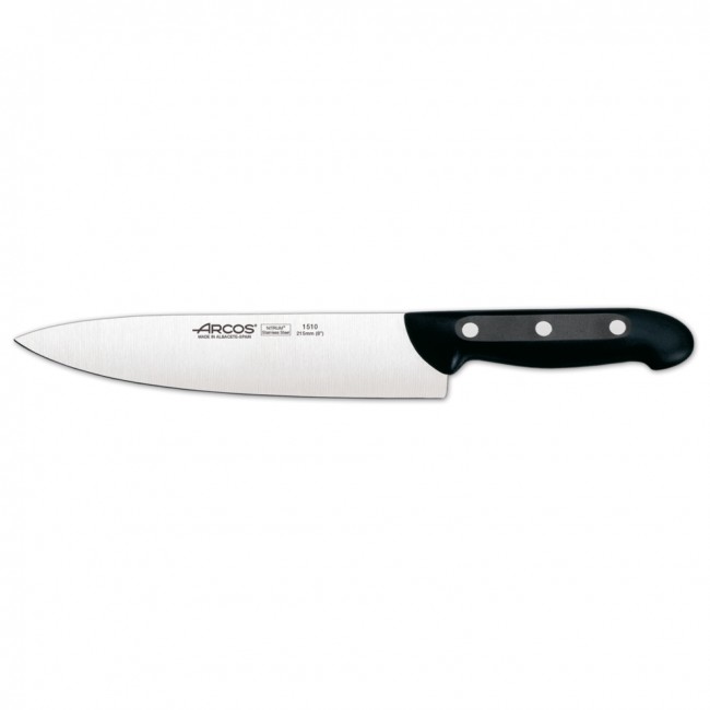 Couteau Chef - lame inox Nitrum 21,5cm - A l'unité - Maître - Arcos
