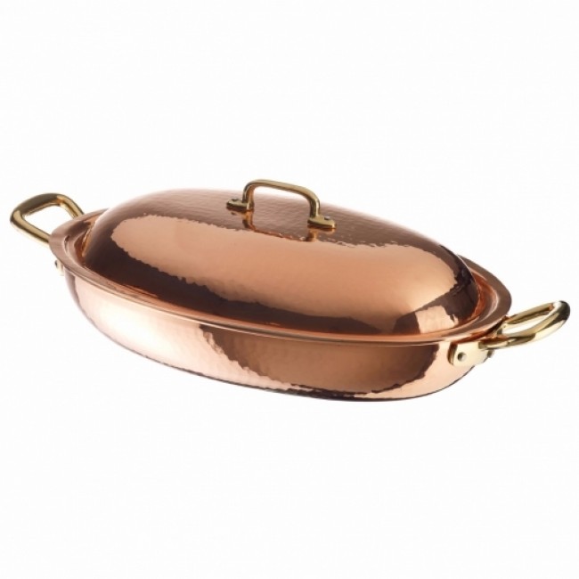 Plat à rôtir rectangulaire acier inoxydable 30 x 21 x 5.5 cm - Lacor