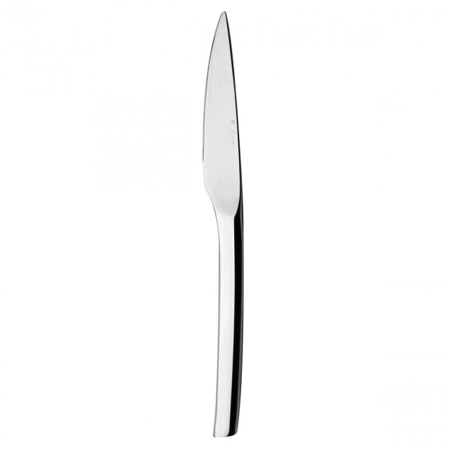 Couteau à dessert monobloc, lame scie, inox 18/10 4mm - Lot de 6