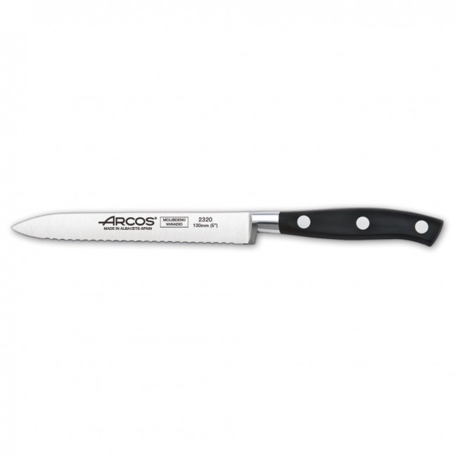 Couteau à tomate - lame inox Nitrum 13cm - A l'unité