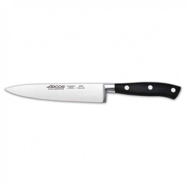 Couteau chef / Eminceur - lame inox Nitrum 15cm - A l'unité - Riviera - Arcos