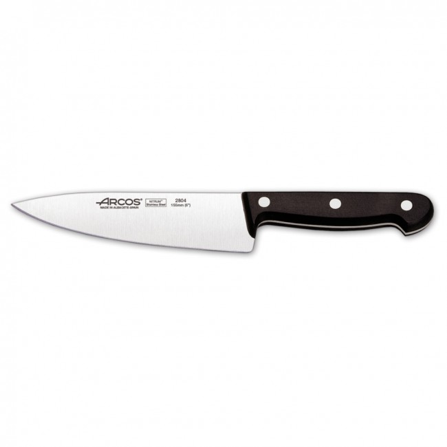 Couteau Chef / Eminceur - lame inox Nitrum 15,5cm - Universal - Arcos