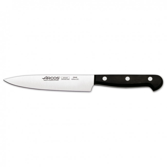 Couteau chef / Eminceur - lame inox Nitrum 15cm - Universal - Arcos