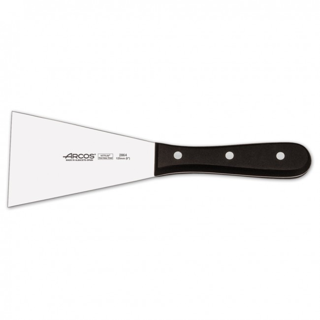 Spatule triangulaire - lame inox Nitrum 12,5 x 9cm - A l'unité