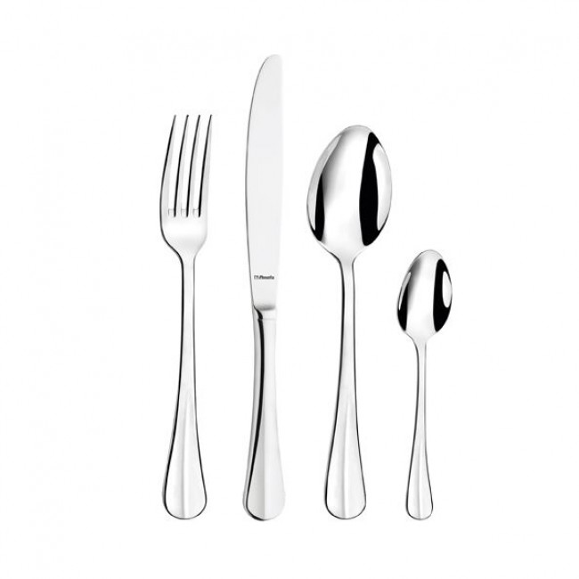 Fourchette à poisson inox 18/0 2,5mm finition miroir - Lot de 6 - Baguette Amefa