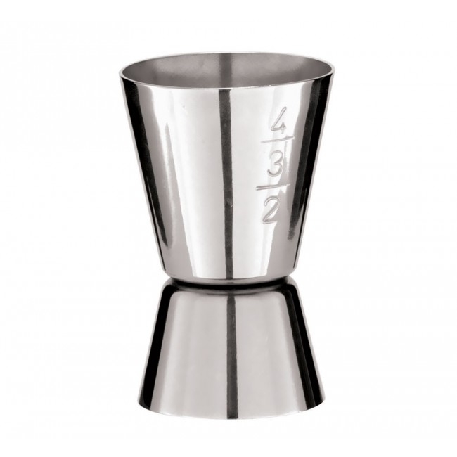 Mesure à alcool 2/4 cl en inox - Cocktail - Louis Tellier