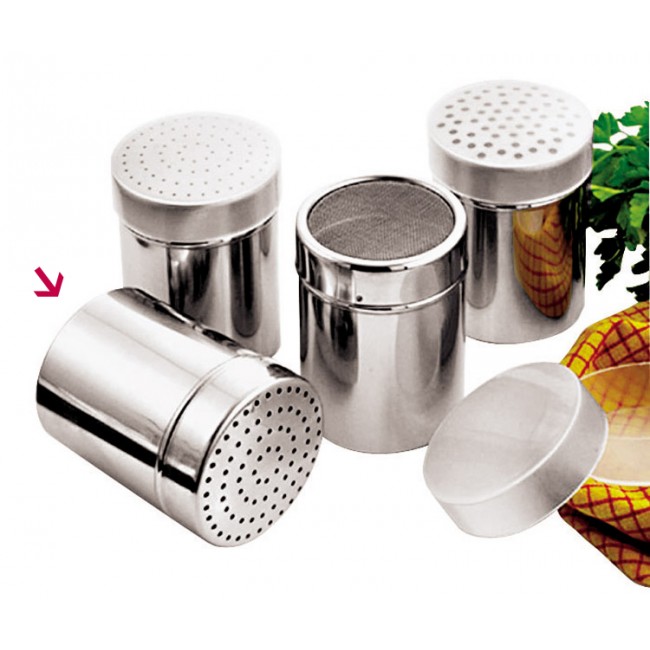Saupoudreuse à grosses piqûres en inox 18/8 - Paderno