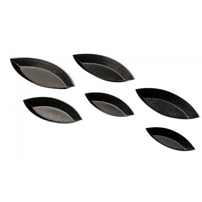 Moule à barquette uni 6cm en métal anti-adhérent