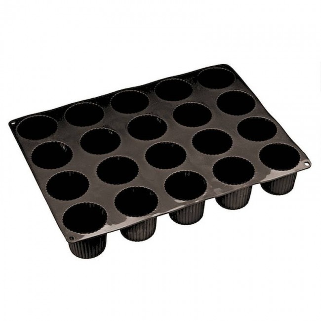 Moule flexible en silicone - 20 mini-panettones - Flexipad - Paderno