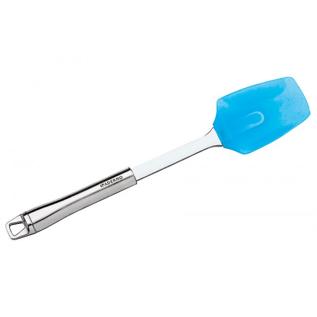 Spatule cuillère en inox 18/10 et silicone 29cm - Paderno
