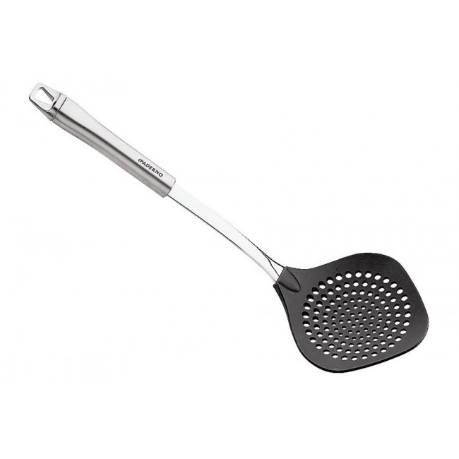 Ecumoire 11 cm en inox 18/10 et nylon - paderno