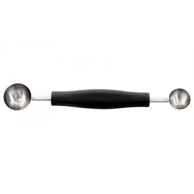 Double cuillère à pomme - 2,2cm et 2,8cm - Inox 18/10 - Paderno