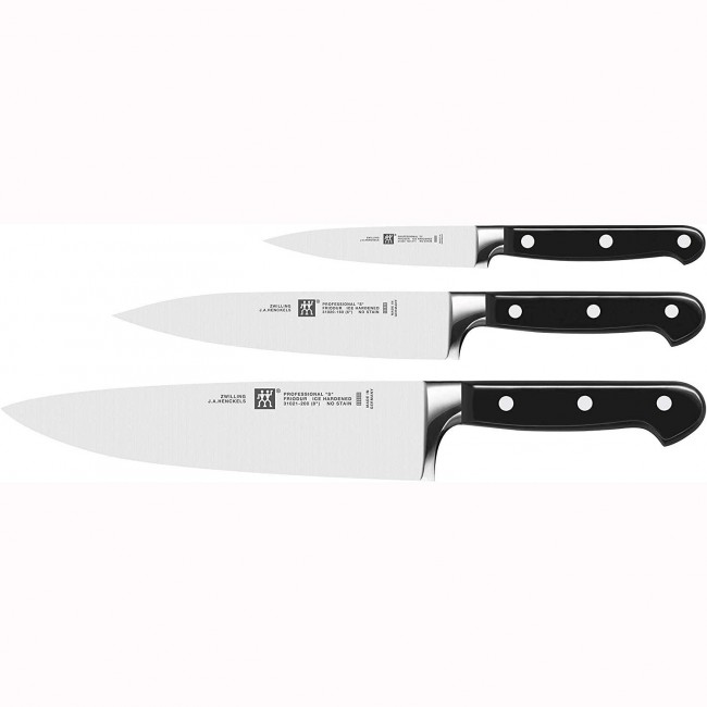 Ménagère 24 pièces noire en inox - Range couverts en bois - Laguiole - Jean Dubost