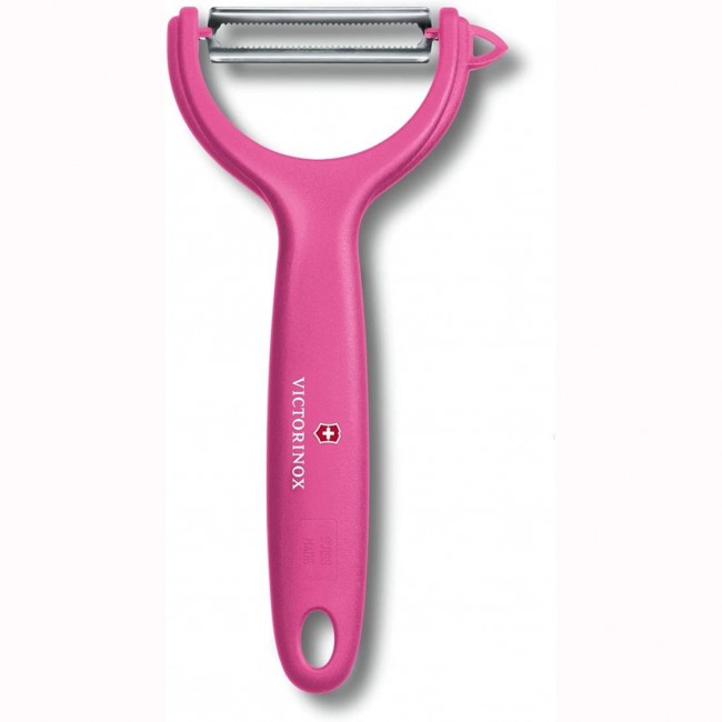 eplucheur pour tomates et kiwis lame dentee poignee synthetique rouge - victorinox