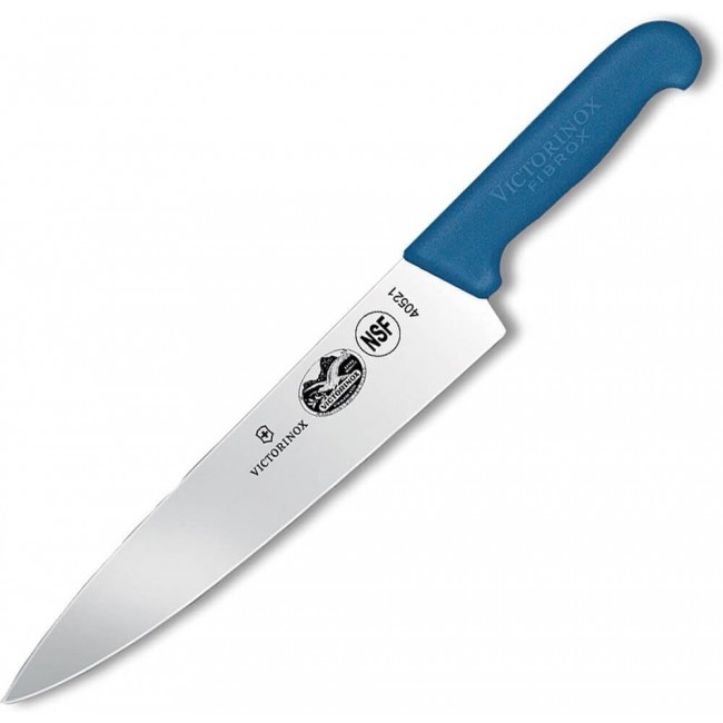 couteau a trancher swissclassic - lame 19cm poignee synthetique vert clair - swissclassic - victorinox