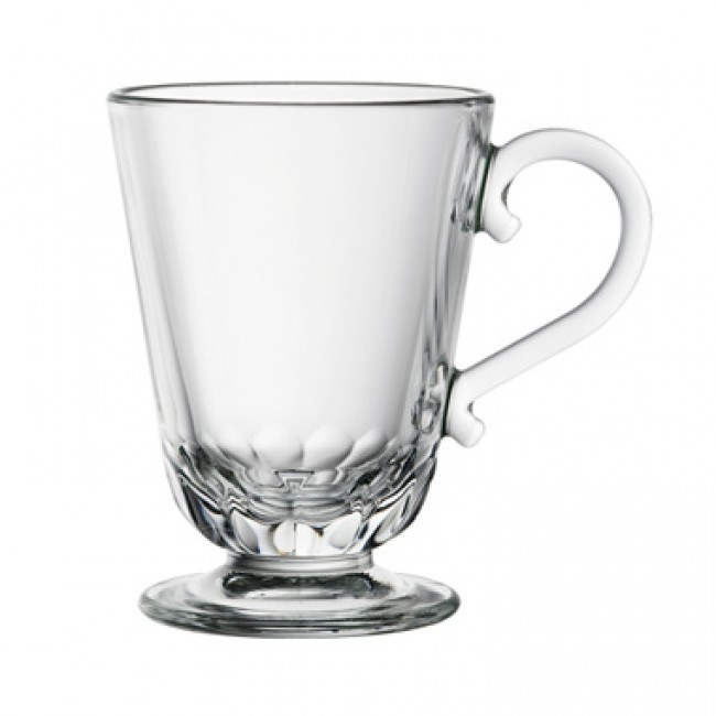 Mug 25cl - tasse en verre - Lot de 6