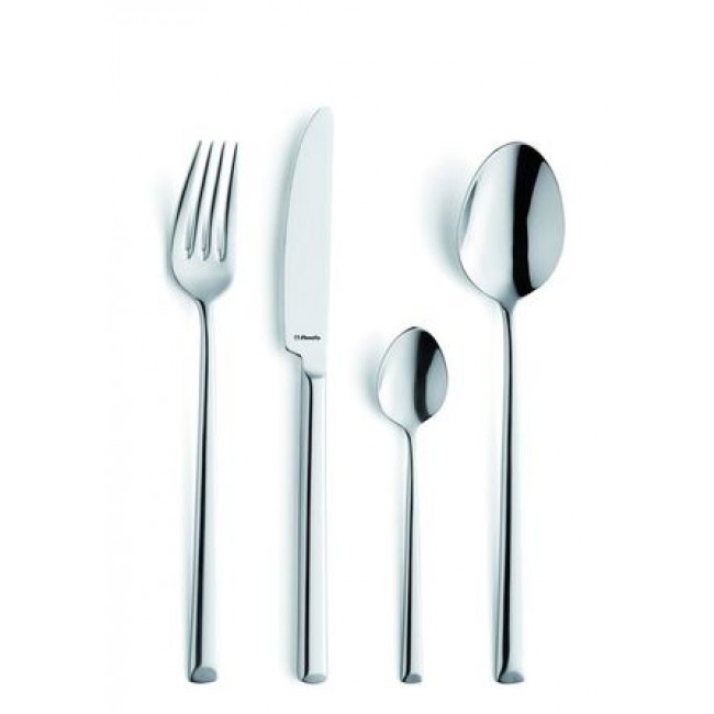Couteau à dessert forgé inox 18/10 de 4mm - Lot de 6 - Métropole - Amefa