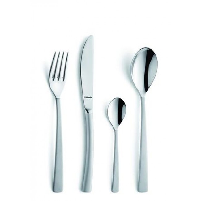 Couteau à dessert monobloc forgé - inox 18/10 3.5mm - Lot de 6 - Cosmos Amefa