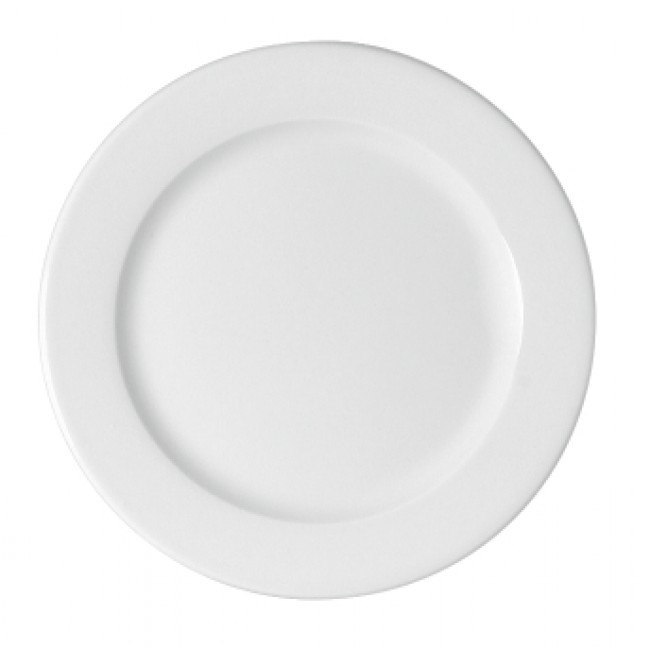 Assiette plate petite aile Maître blanche 20cm