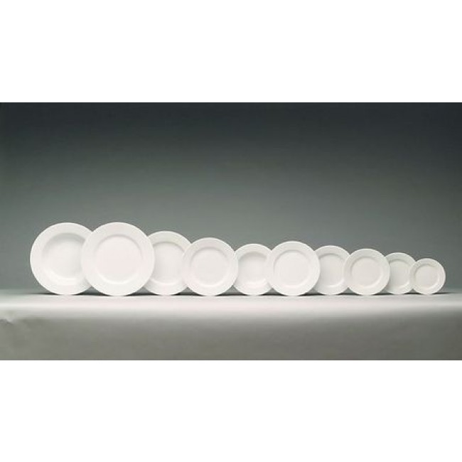 Assiette plate ronde blanche 27cm