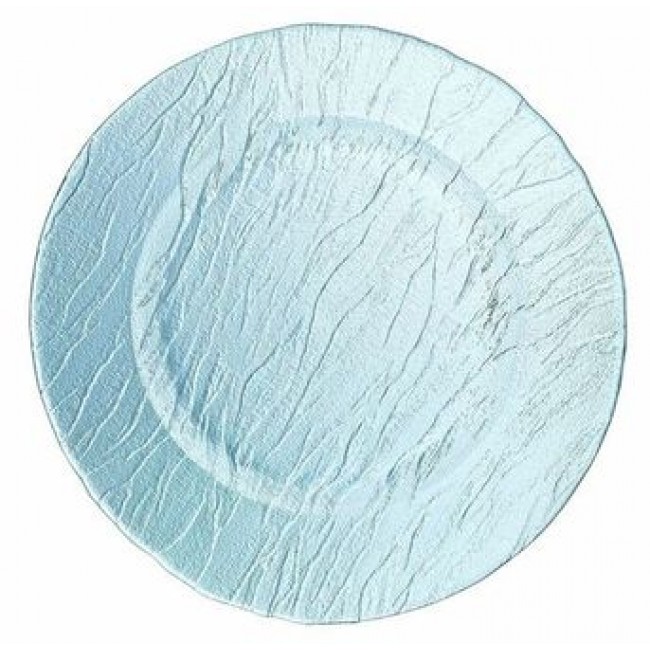 Assiette transparente ronde 32cm