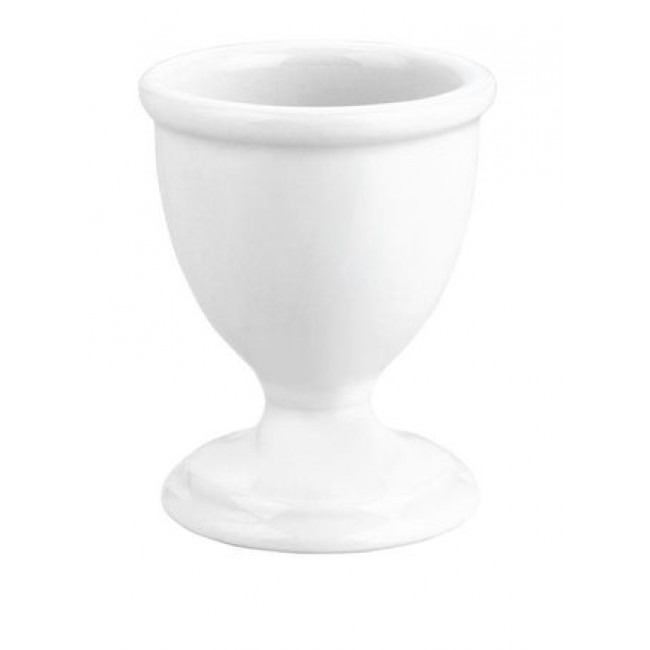 Coquetier ordinaire blanc en porcelaine 4cl - Pillivuyt