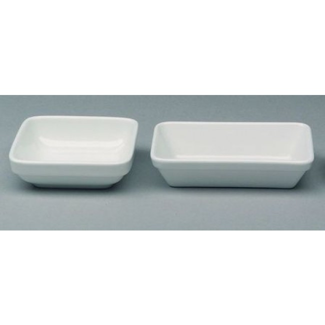 Ravier empilable carré blanc 11cm