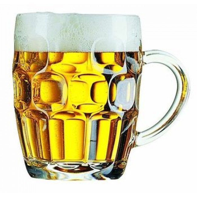 Verre à bière - chope à anse 56cl - Lot de 12 - Britania - Arcoroc