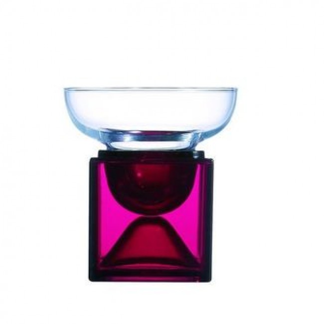 Verre à cocktail - Cubik Margarita + cube plastique rouge 27cl - Lot de 4 - Arcoroc