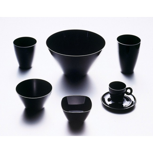 Saladier noir Ø22cm en polycarbonate