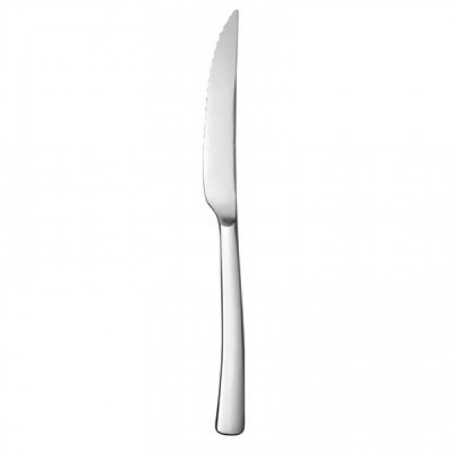 Couteau de table/steak en inox 18/0 2mm finition miroir - Lot de 6