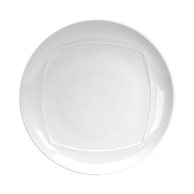Assiette à dessert ronde blanche 22cm - Spazio - Spal