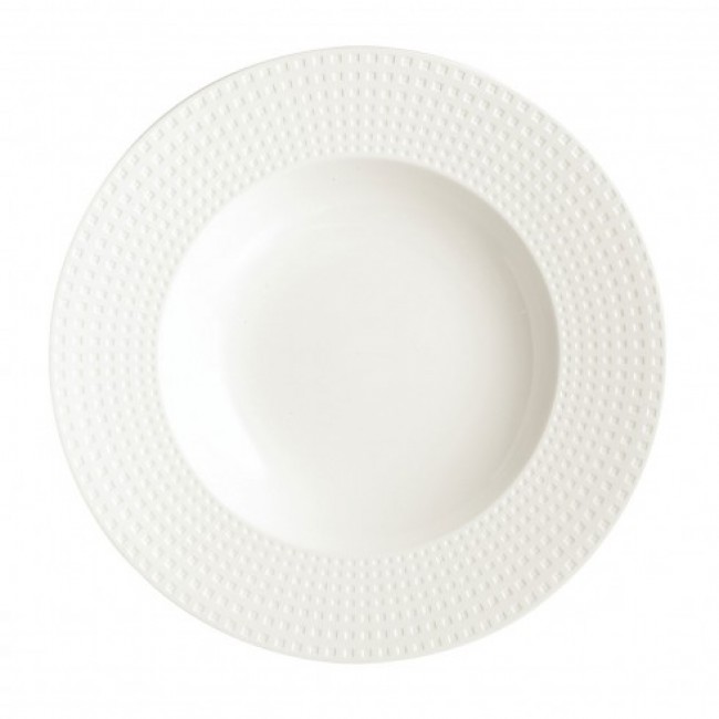 Assiette plate ronde blanche 28cm - Spazio - Spal