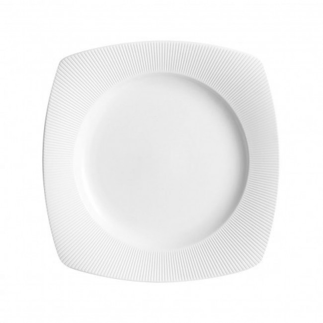 Assiette plate ronde blanche 28cm - Spazio - Spal
