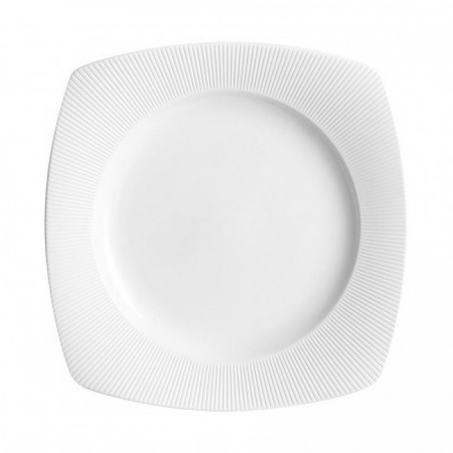Assiette plate ronde blanche 28cm - Spazio - Spal