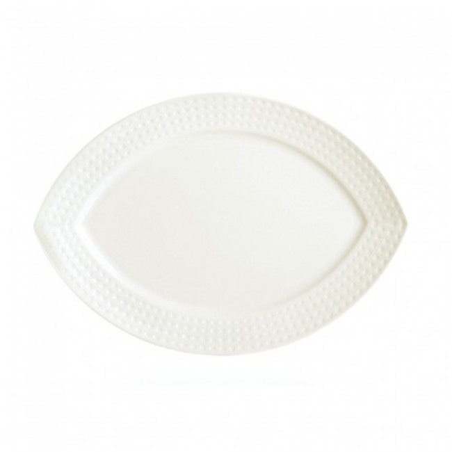 Assiette plate ronde blanche 28cm - Spazio - Spal