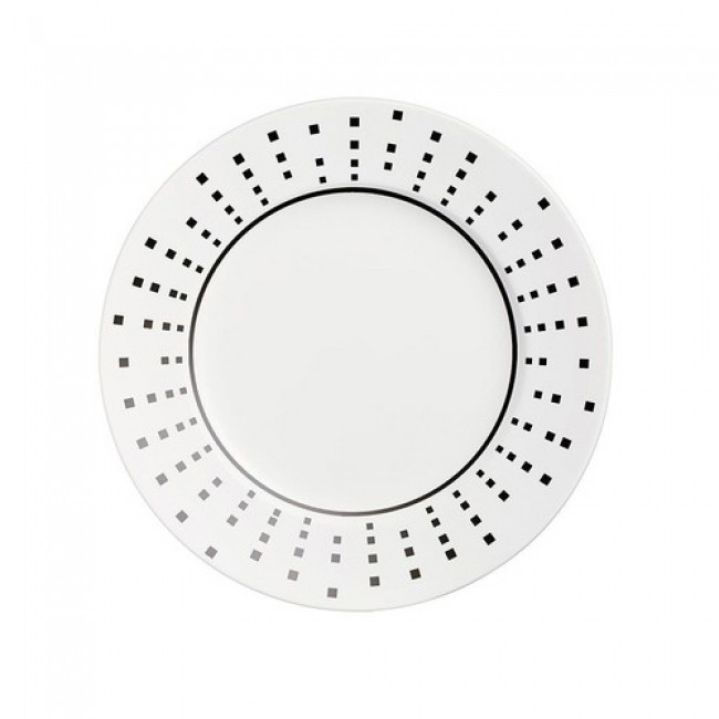 Assiette plate ronde blanche 28cm - Spazio - Spal