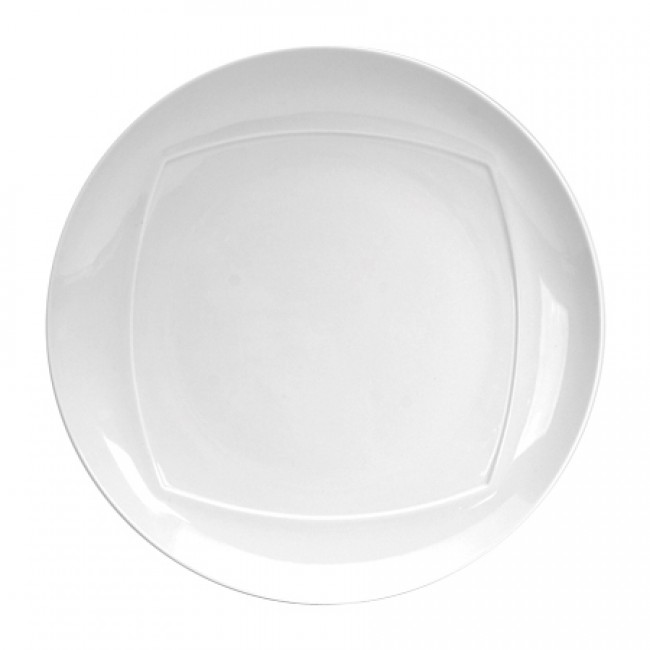 Assiette plate ronde blanche 28cm - Spazio - Spal