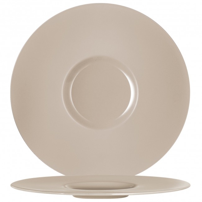 Assiette plate ronde blanche 28cm - Spazio - Spal