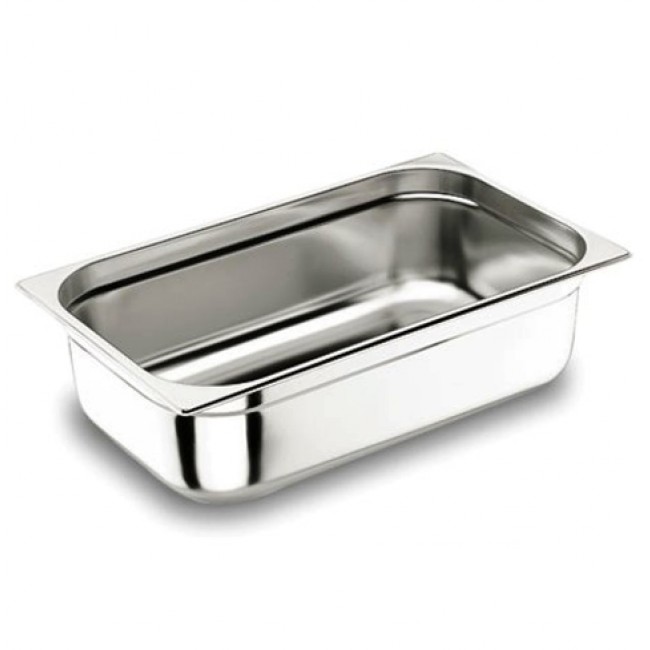 Bac gastro - gastronorme perforé GN 1/1 en inox de 32,5 x 53 x 20 cm sans anse - Gastronorme - Lacor
