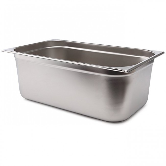 Bac gastronorme GN 1/1 en inox 18/10 53x 32.5 x 15cm - Gastronome - Lacor