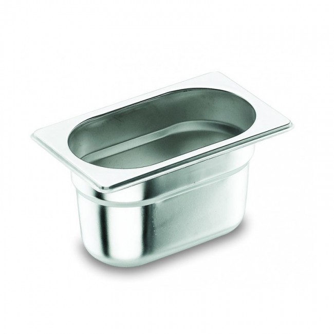 Bac gastronorme GN 1/3 en inox 18/10 17.6x 32.5 x 2cm - Gastronome - Lacor
