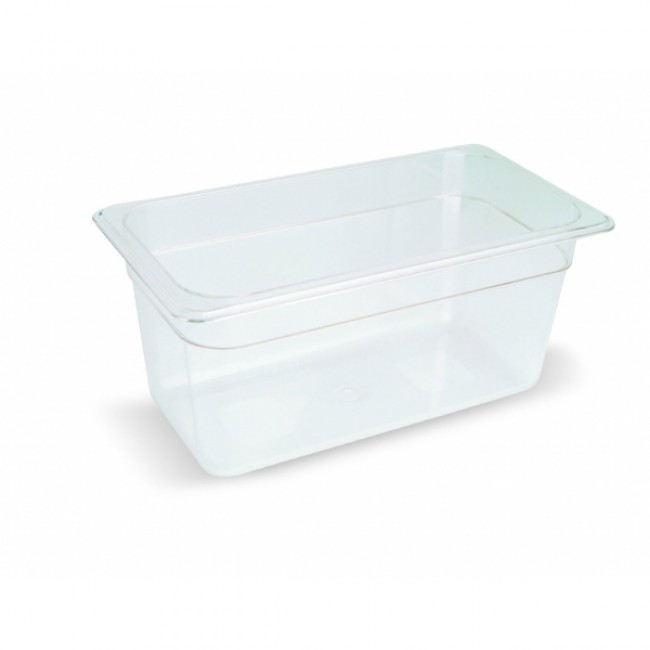 Bac gastronorme GN 1/3 en polypropylène 17.6x 32.5 x 10cm - Gastronome - Lacor