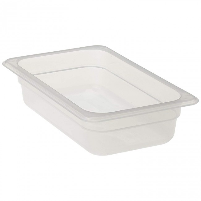 Bac gastronorme GN 1/4 en polypropylène 26.5x 16.2x 10cm - Gastronome - Lacor