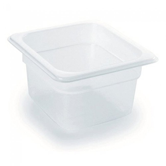 Bac gastronorme GN 1/6 en polypropylène 17.6x 16.2 x 6.5cm - Gastronome - Lacor